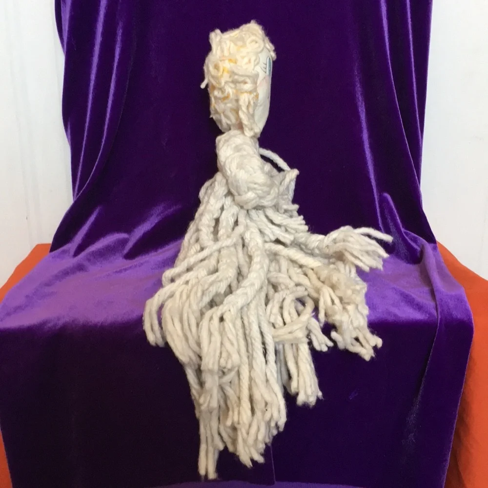 Unique Handmade Mop Head Doll